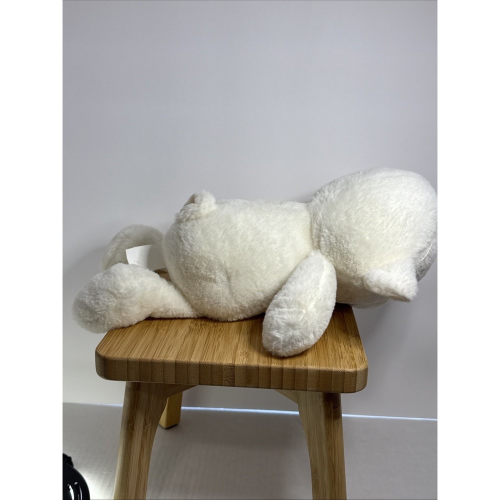 Kelly Toy Baby Lamb Rattle Cream With Embroidered Eyes‎ Plush Stuffed Animal 12" - Picture 8 of 10